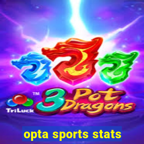 opta sports stats